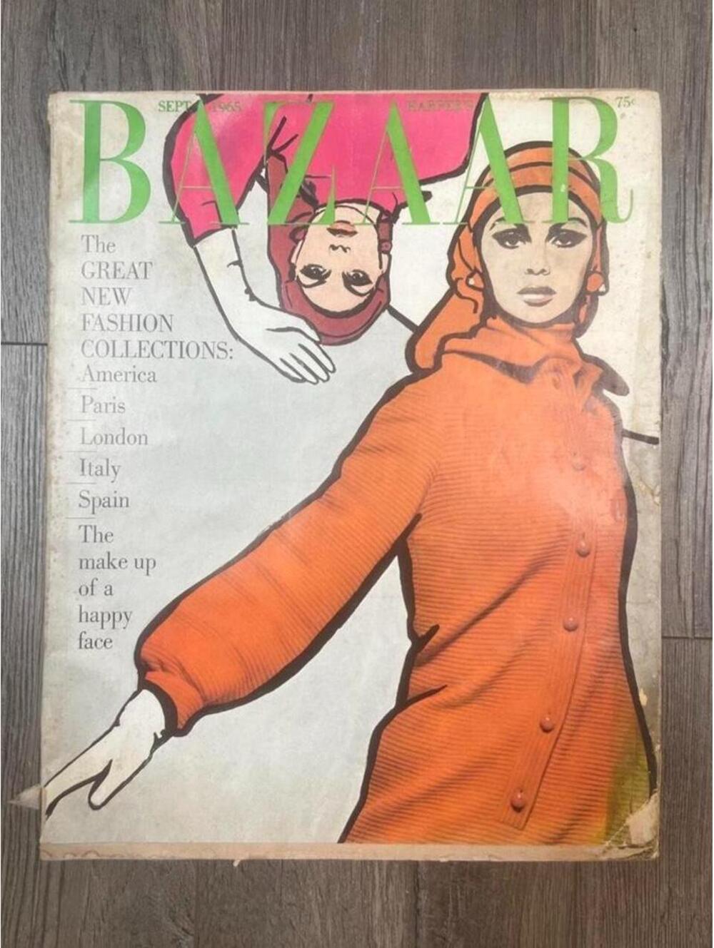 September 1965 issue of Harper's Bazaar magazine